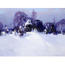 РЕПРОДУКЦИИ НА КАРТИНИ Сняг по дърветата (1943)